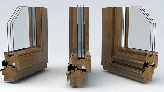 fenêtres en bois à haut rendement énergétique